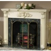 Marble Stone Fireplace