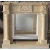 Marble fireplace, Stone Fireplace furnace  FP-006