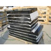 Mongolia Black Granite Tombstone