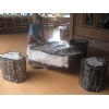 petrified wood table top