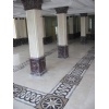 Marble Mosaic Columns Crema Marfil Rosso Levanto