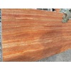 Travertino Rosso slabs