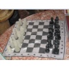 Marble and Onyx Chess Set