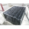 Black Quartz Slabs with Mirror Freckles