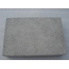 Blue limestone bushhammerred tile