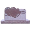 Double Heart Tombstone