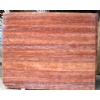 Red travertine