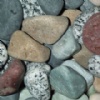 pebble stone - multi-color natural