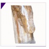 CARVING PETRIFIED WOOD