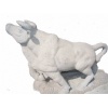 Granite carved bull
