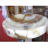 White Onyx Sink