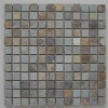 rusty slate mosaic--M009