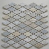 yellow slate mosaic--M027
