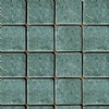 green mosaic slate stone
