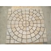 Yellow limestone paving stone 1
