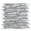 Grey marble mosaic