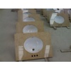 G682 golden yellow granite vanity top