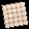 Bilecik Beige Golden Marble Mosaic