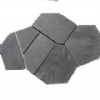 meshwork slate stone - black natural color