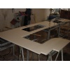 Crystallized stone countertop