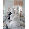 White Marble Carved Personal Sculpture