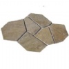 meshwork stone - yellow rice natural color