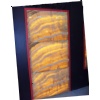 yellow wood translucent onyx ceiling panel