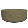 Round Cast Stone Planter - AAPL002