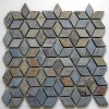 rusty slate mosaic--M022