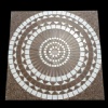 Brown Sun Medallion