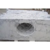 cloudy white marble vanity top