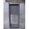 Blue limestone letter box