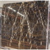 Black Gold Flower Marble Slab