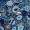 Blue Agate Semi Precious Stone