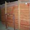 Red travertine