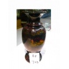 Multi-color jade vase