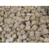 Dark yellow limestone paving stone