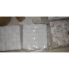 3D pure white marble mosaic