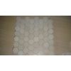 white marble mosaic