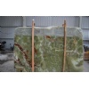 Green onyx slab