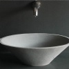 Basalt stone sink