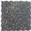 Black Marble Paving Stone Mosaic