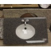 Brown granite vanity tops