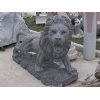 Stone carving lion