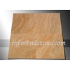 Wooden Yellow Marble Tile