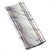 White Marble Stone Border, Line FB-B08