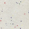 Ivory White Manmade Marble with Colorful Chips - B