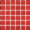 red glass /porcelain mosaic tiles