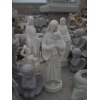 white marble Virgin Mary