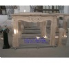 Botticino classino fireplace